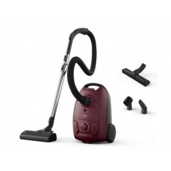 AEG AB51C2DR Ηλεκτρική Σκούπα 650W με Σακούλα 3lt Μπορντό